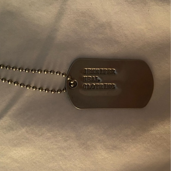 J NEAL JENNIFER NEAL CLOTHING COMPANY Dog Tag Rare - Picture 5 of 5